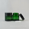 30g Runde grüne Haut Creme Kosmetik Glas